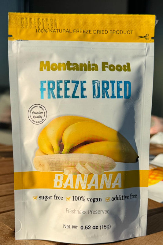 Freeze Dried Bananas