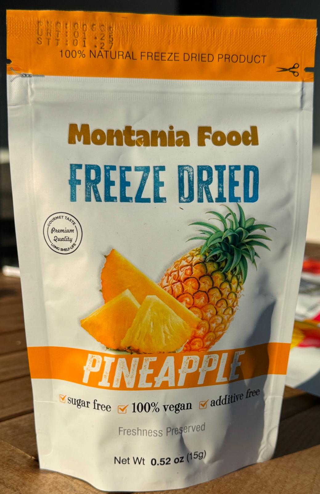 Freeze Dried Pineapple